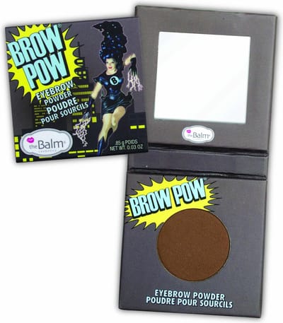 TheBalm Brow Pow - Langhoudende wenkbrauwpoeder voor lichtbruin haar