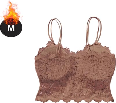 Bovista BH Zonder Beugel - Zonder Bandjes - Push-up Bh's - Comfort Beha - Comfortabel - Karamel - Maat M