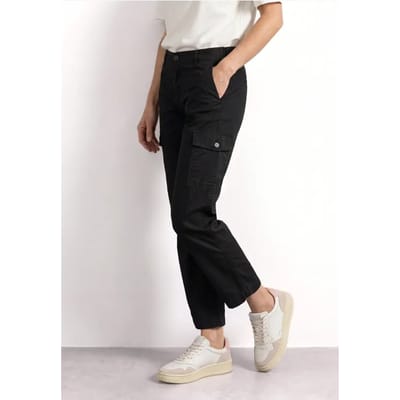 Broek met Straight Leg-pijpen in cargo-stijl