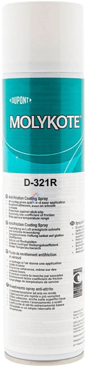 MOLYKOTE D-321R Glijlak spuitbus 400ml - Montagepasta