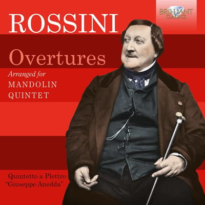 Quintetto A Plettro "Giuseppe Andedda" - Rossini: Overtures Arranged For Mandolin Quintet (CD)