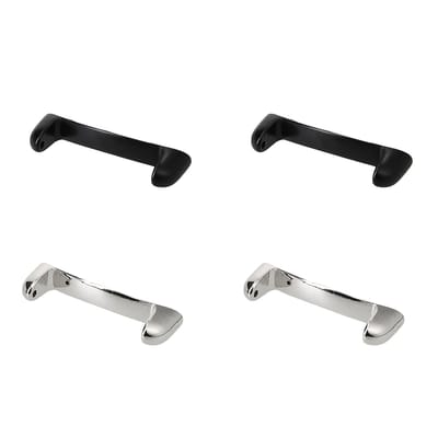 kwmobile verbindingsadapter horlogebandje geschikt voor Google Pixel Watch 3 41mm / Watch 4 41mm / Pixel 2 1 - Voor 20mm bandjes - Set van 4 - Geen gereedschap nodig