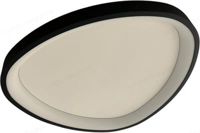 Freelight Plafondlamp Organico Zwart 40W Ø 45cm Dimbaar