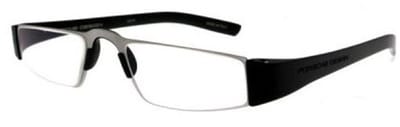 Leesbril Porsche Design P'8801a-Titanium/Zwart-+1.00