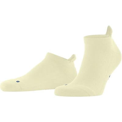 FALKE Cool Kick kort eenkleurig functioneel materiaal sneakersokken enkelsokken unisex beige - maat 37-38