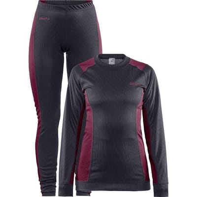 Craft - Maat M -  Core Dry Baselayer Thermoset Dames - Asphalt/Peak