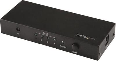 StarTech.com 4-Port HDMI Switch - 4K HDMI Switch Box - Ultra HD 4K 60Hz