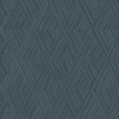 Origin Wallcoverings behang grafisch 3D motief donkerblauw - 53 cm x 10.05 m - 347846