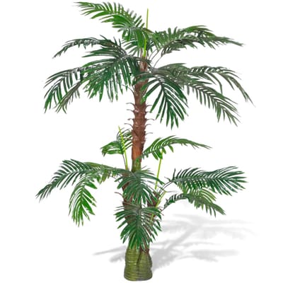 vidaXL - Kunstplant - cycaspalm - 150 - cm - groen