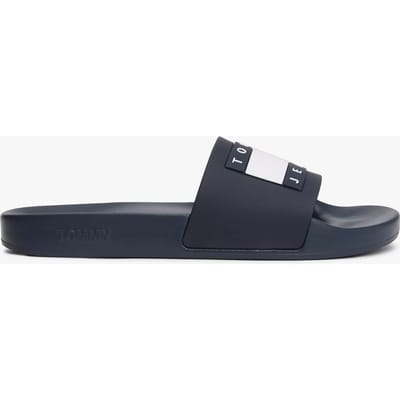 TJ POOL SLIDES Heren Slippers Donker Nacht Marineblauw