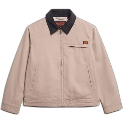 Superdry - Ranch jack met corduroy kraag - Dames - Buitenjassen