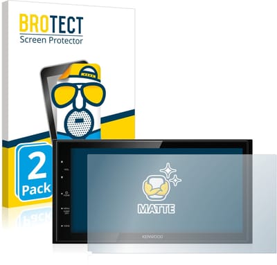 BROTECT - Screenprotector voor Kenwood DMX5020DABS - Folie Beschermfolie matte 2 Stuks