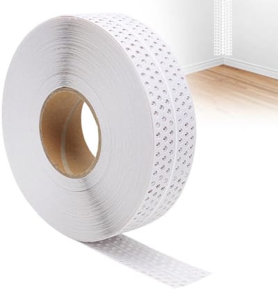longziming -Zelfklevend Nahtabdeckband - Zelfklevende Hoekprofiel Band - PVC Afwerkband - Flexibele Vouwlijn Voor Scheuren - Elastisch En Waterdicht - Ideale Bescherming Voor Hoeken - 1 Rol Van 40 Meter