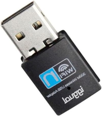 Draadloze Netwerkadapter - Wifi Dongle - Internet Verbinding - 300 Mbps Snelheid - USB 2.0 - Zwart