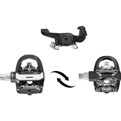 Look Dual Delta Spd Pedalen Zilver