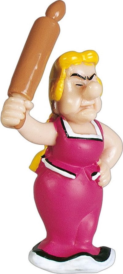 Asterix Miniature Impedimenta Rolling Pin - Bellefleur 7 Cm