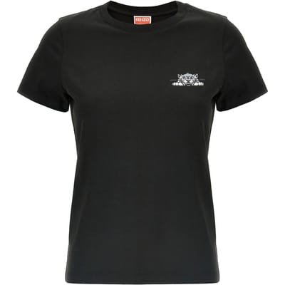 T-shirt met Happy Tiger-logo