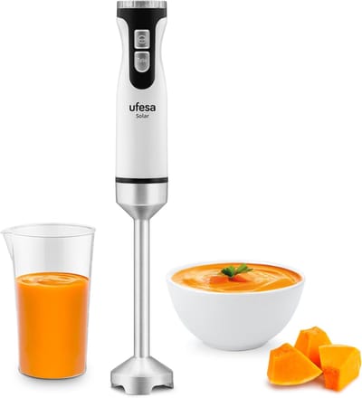 Solar Handmixer met 1200W Vermogen en 12 Snelheden