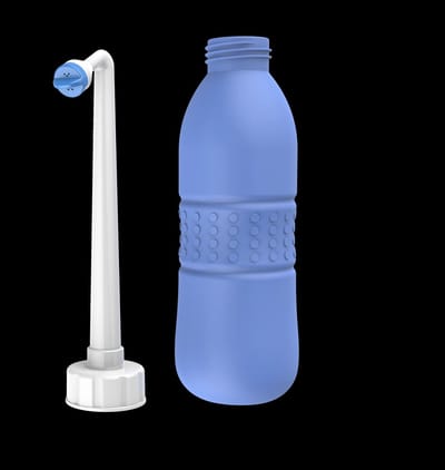 Viatel 650ml Draagbare Bidet Spray Handheld Reizen Bidet Baby Butt Cleaner Opsluiting Zwangere en Liggende vrouwen Perineum Body Bidet