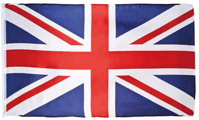 Boland vlag engeland - 90 x 150 cm - polyester - engelse vlag - supporter