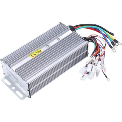 Elektrische Fiets Borstelloze Controller 3000W Borstelloze Gemodificeerde Controller voor 60V 72V Elektrisch gray