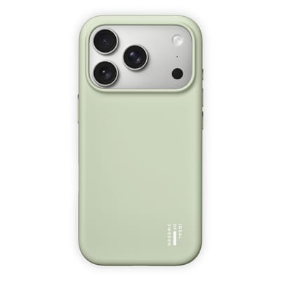 iDeal of Sweden Silicone Case geschikt voor MagSafe geschikt voor iPhone 17 Pro Max - Sage Green