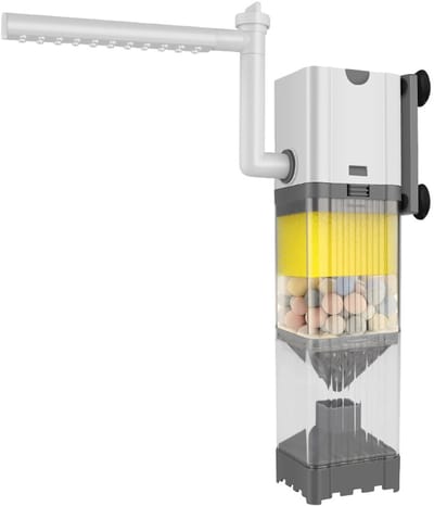 Aquariumfilter 10W | Capaciteit 700 liter per uur | Perfect geschikt voor aquariums van 30 tot 40 cm-5*5.5*21cm