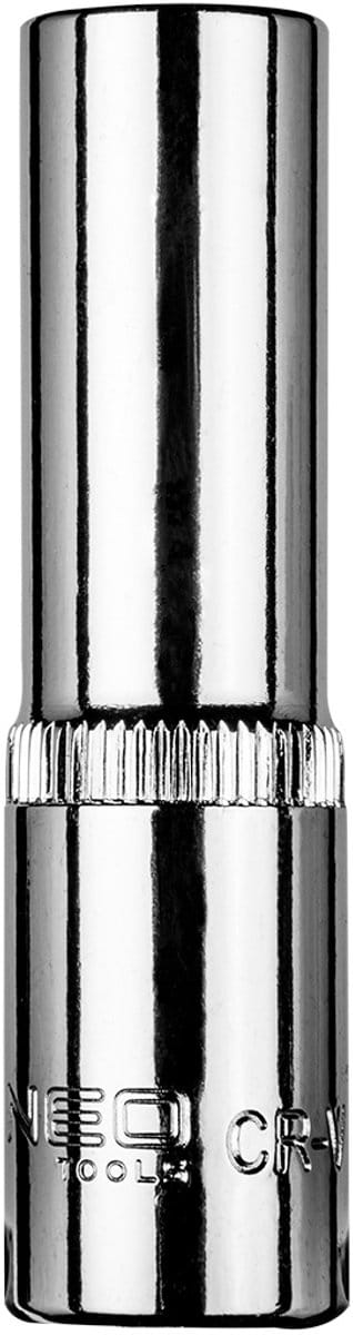 NEO - Lange Zeskantsok - 11 mm - 3/8" - Chroom-vanadium Staal