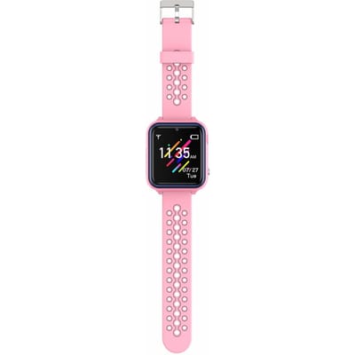 1,44 inch IPS HD Kleuren Touchscreen 2G Netwerk Kinderhorloge met Tweeweggesprek Waterdichte Functie roze