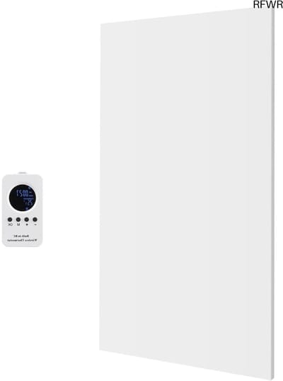 RFWR® Energiezuinig Infrarood Paneel 600W met Afstandsbediening - Snelle Verwarming en TÜV-Gecontroleerd