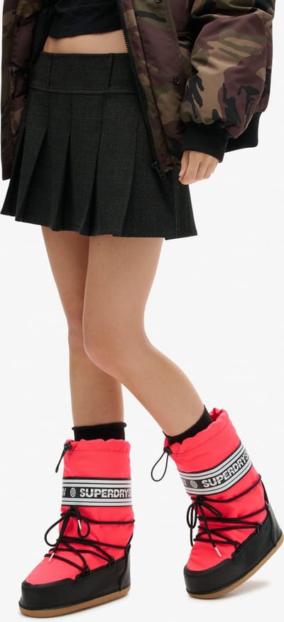 Superdry SNOW BOOT Dames Snowboots - HYPER FIRE PINK - Maat 36-37