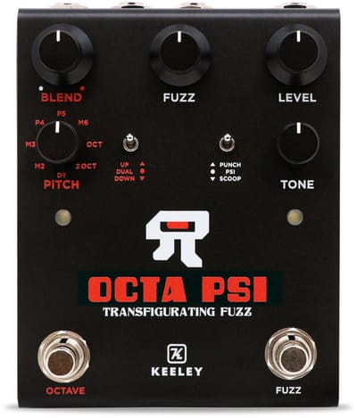 Keeley Octa Psi - Transfigurating Fuzz met pitch-shifter