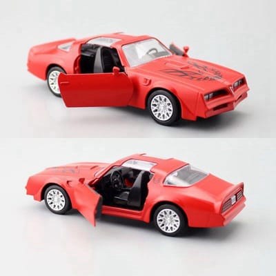1:36 Pontiac Firebird Lichtmetalen Sportwagen Model Diecast Metaal Racevoertuigen Auto Model Hoge Simulatie Verzameling Kinderspeelgoed Cadeau pink