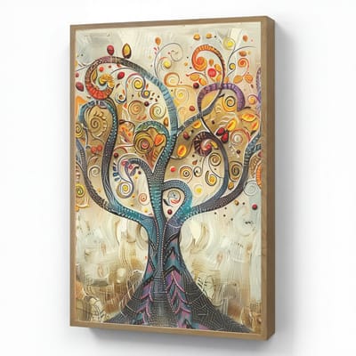 Wandlamp 60x90 cm - Oplaadbaar - Boom - Kunst - Modern - Natuur - Wandlampen binnen woonkamer - Slaapkamer lamp - Decoratieve nachtlamp - Vloerlamp draadloos