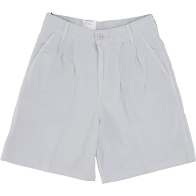 Colston Short Sonic Silver Garment Dyed korte herenbroek