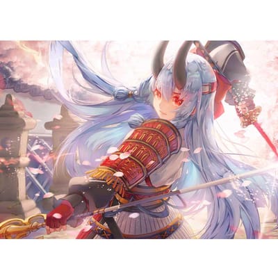 Diamantschilderijen Cross Stitch Canvas Animatie Fate Stay Night Borduren Jongen Slaapkamer Decor 20X30CM gray