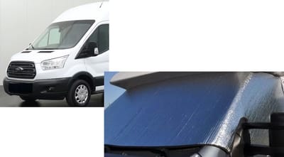 Raamisolatie Buitenzijde Geschikt voor Ford Transit Vanaf 2014 isolatiedoek Ford transit camper