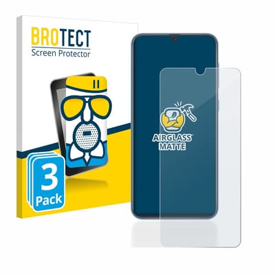 BROTECT - Screenprotector voor Samsung Galaxy A40 - Folie Beschermfolie Beschermglas matte 3 Stuks
