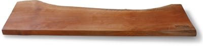 Skottsberg - Wood Works - Serveerplank - Ingefreesde handgrepen - 80 x 25 x 3 cm - Hout - Borrelplank