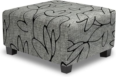 Ottomaanse hoes - Voetenbank hoes - Meubels beschermen - Hoge rekbaarheid - Large - Lotus