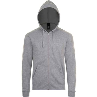 SOLS Unisex Adult Stone Hoodie (Grijze Melange)