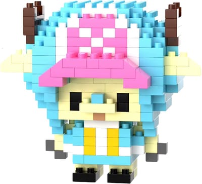 Tony Tony Chopper- One Piece - Nano Blocks - Bouwset – 230 Stukjes DIY Mini Bouwstenen - Blokken - Speelgoed - BRICKY