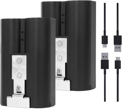 Oplaadbare Deurbel Batterij - Reserve Accu - Camera Beveiliging - Dubbele Capaciteit - 6040 mAh