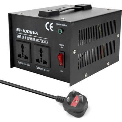 Intelligente Efficiënte Step Up Down Transformator ST-1000W Huishoudelijk Elektrisch Apparaat Spanning UK Plug