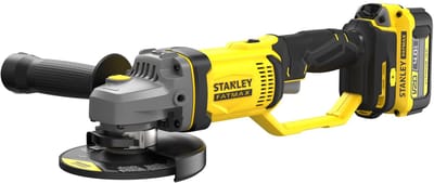 Stanley SFMCG400M2K FATMAX® V20 Accu Haakse Slijper 125mm 18V 4.0Ah in Koffer
