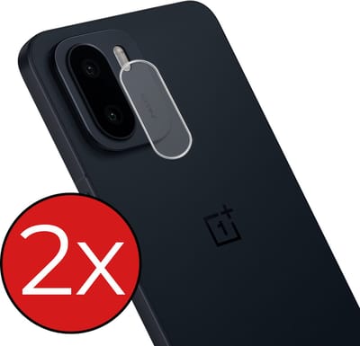 Camera Lens Protector - 2 Stuks - Geschikt voor OnePlus 15R - Camera Screenprotector - Beschermglas - Gehard Glas - Tempered Glass - Screen Protector