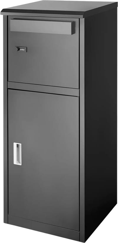 Jessi Store - Brievenbus - Pakketbrievenbus - Pakketbox - Voor pakketten - Wandmontage - Anti diefstal - Waterdicht - 41,2x40,1x110,5cm