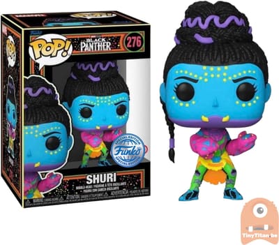 Funko Pop! Marvel: Black Panther: Shuri (Blacklight)