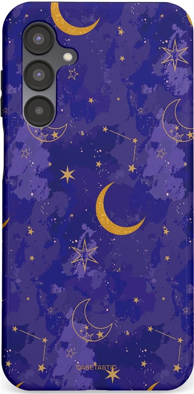Casetastic Hoesje Geschikt voor Samsung A16 - Stijlvolle Beschermende Duo-layer Case - Sterrennacht