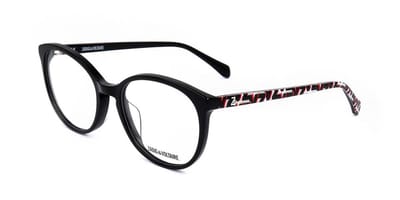 Zadig & Voltaire VZV317 Shiny black 52/18/135 WOMAN Brilmonturen
